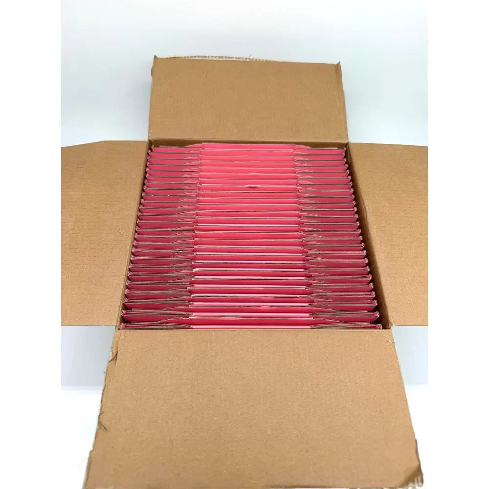25 Pack Pink 4x4x2 Corrugated Shipping Boxes Small Business Gift Mailer Box NEW